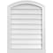 Ekena Millwork Arch Top Surface Mount PVC Gable Vent: Functional, w/ 2"W x 2"P Brickmould Sill Frame, 22"W x 30"H GVPAR22X3003SF - alternate 1